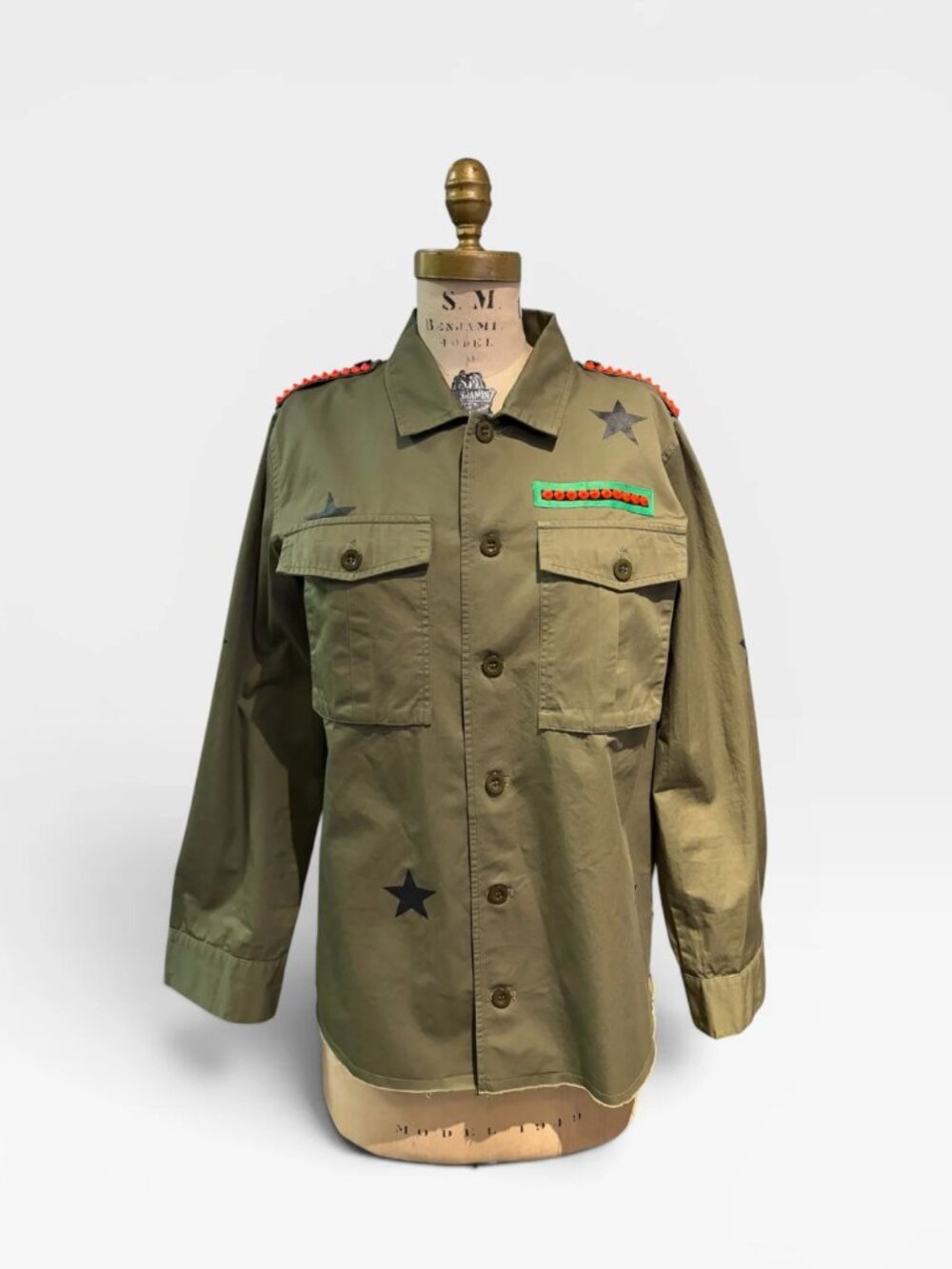 Moving forward designs Green Jacket, Medium